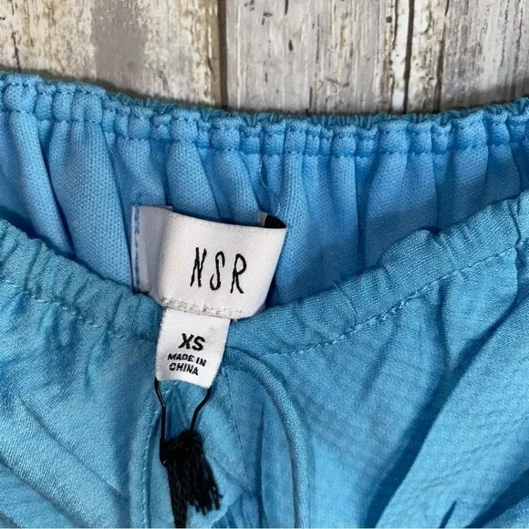 NWT NSR Blue Smocked Dress - Picture 6 of 7